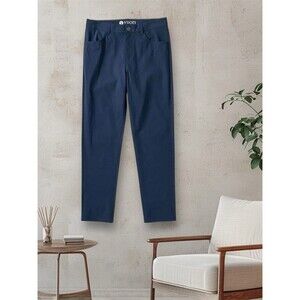 Vuori Men's Meta Pants Inseam 30” Size 34” Large Navy New No Tag $128